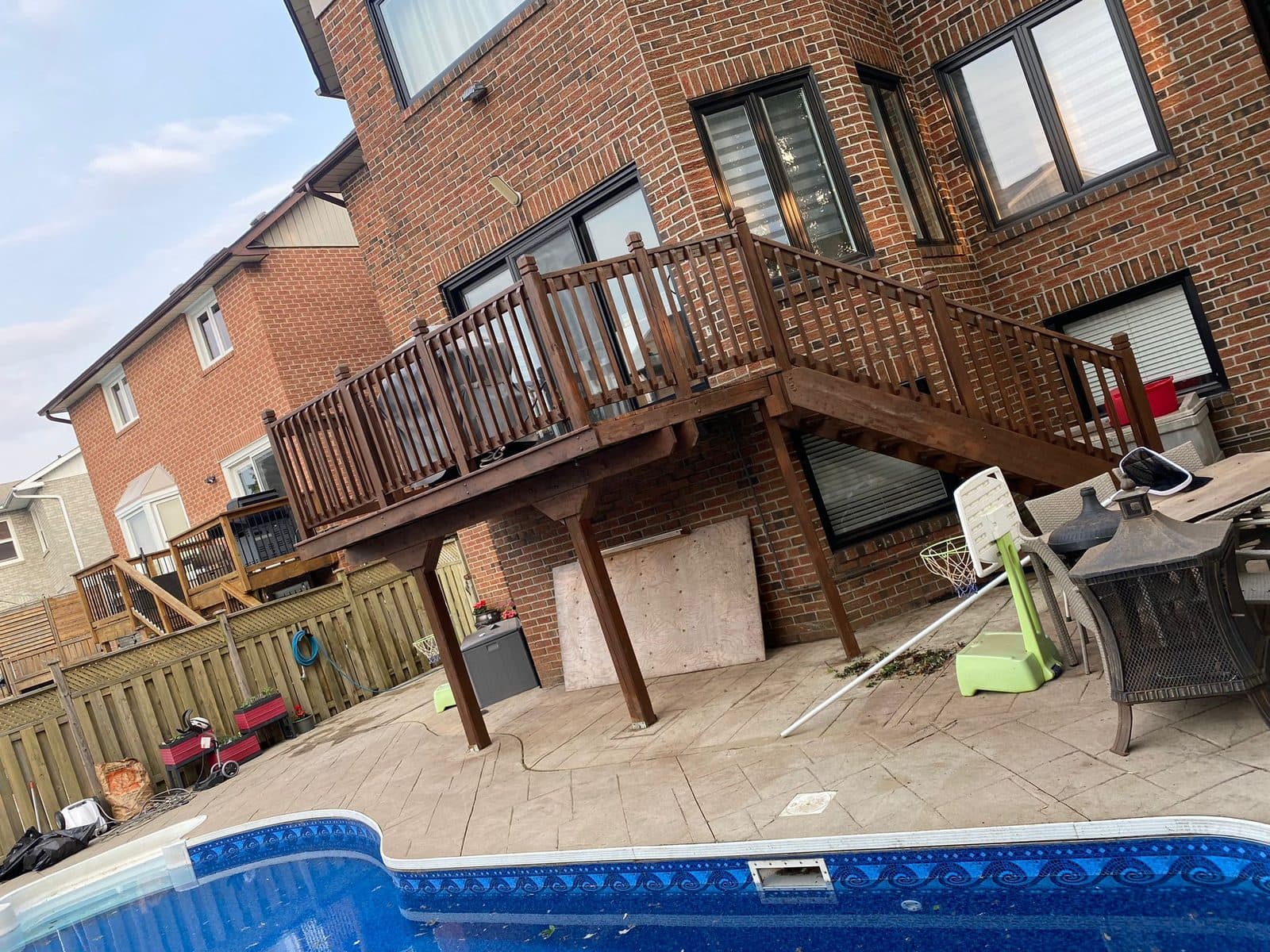 Deck built by FILD Group