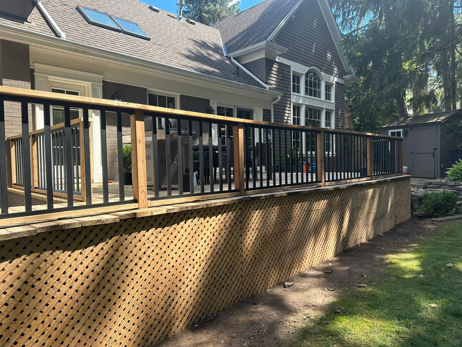 Deck built by FILD Group