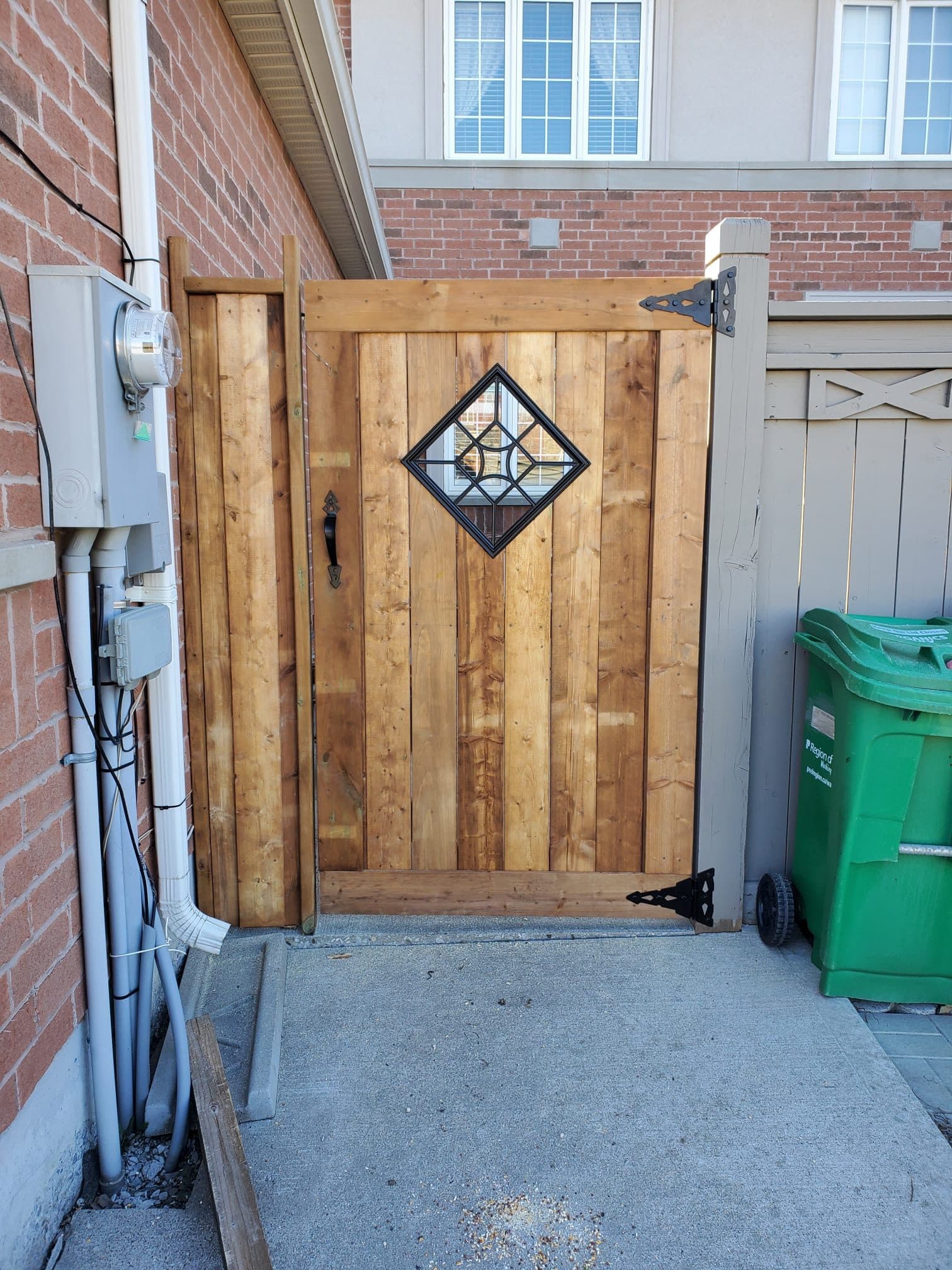 Custom fence gate built by FILD Group