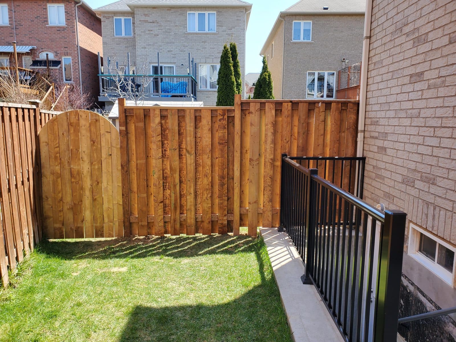 Custom fence gate built by FILD Group